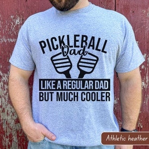 Pickleball dad shirt, fathers day gift, funny sports dad t-shirt, pickleballer coach dad outfit, big dill tshirt, pickeball match shirt