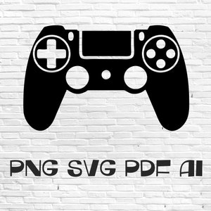 Gamer controller | playstation controller svg | gaming controller play | game controller svg | digital download controller |