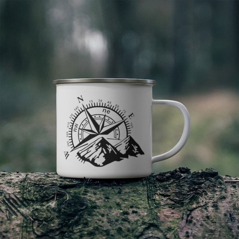 GuirittCreations Compass Camping Mug - Thumbnail 3