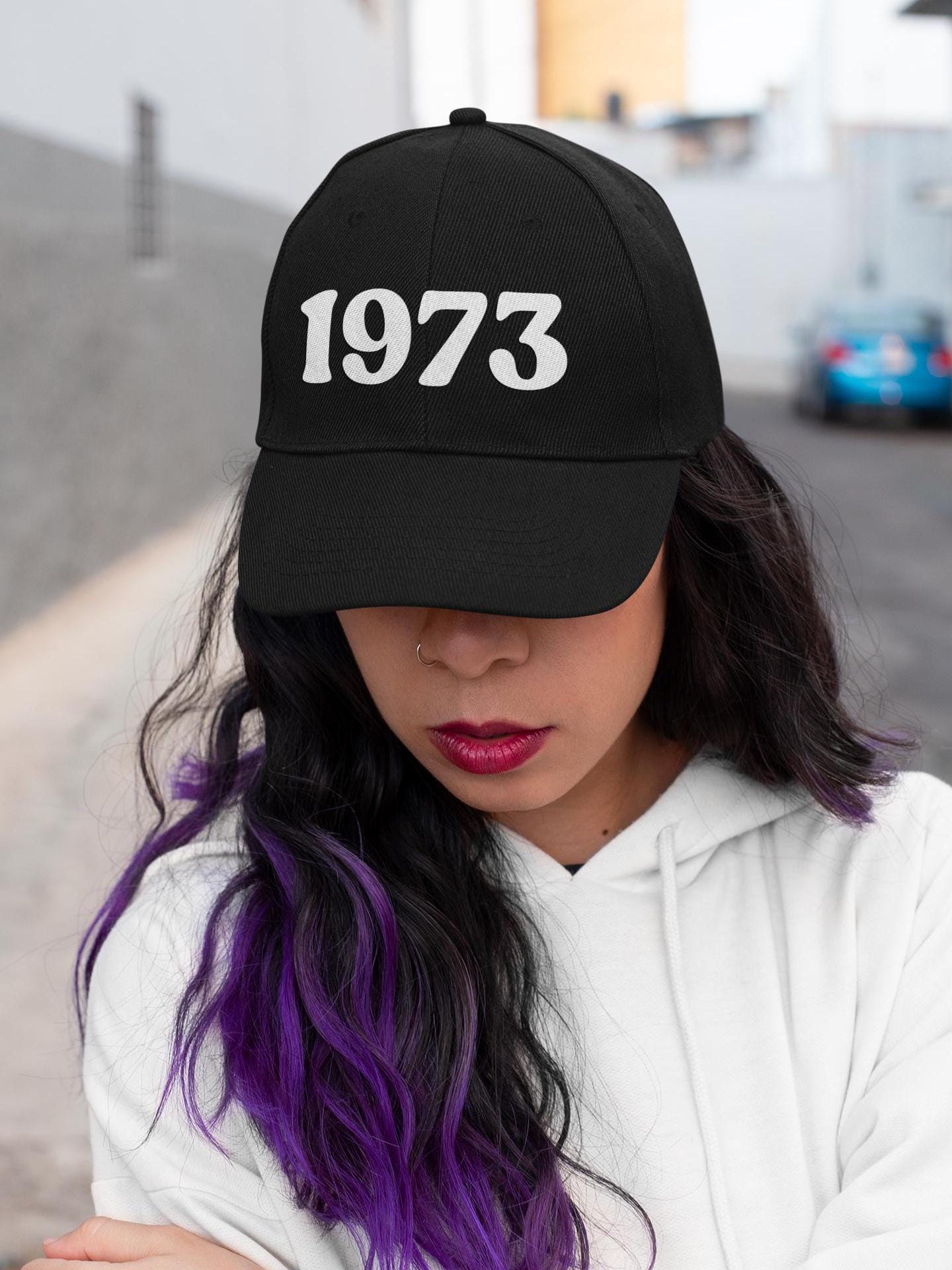 Cappello Pro Roe contro Wade, 1973 Cappellino femminista, Cappello di protesta My Body My Choice, 1973 Cappello da baseball femminista Pro Roe contro Wade Cappello ricamato Pro-choice