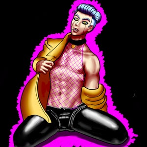 The Trickster Art Print and Vinyl Sticker