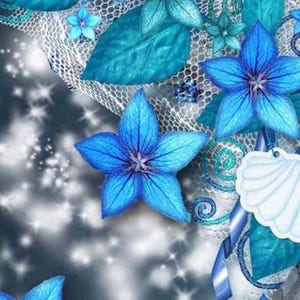 Flower Latch Hook Rug DIY Splicing Mat, Embroidery Carpet Picture image 3