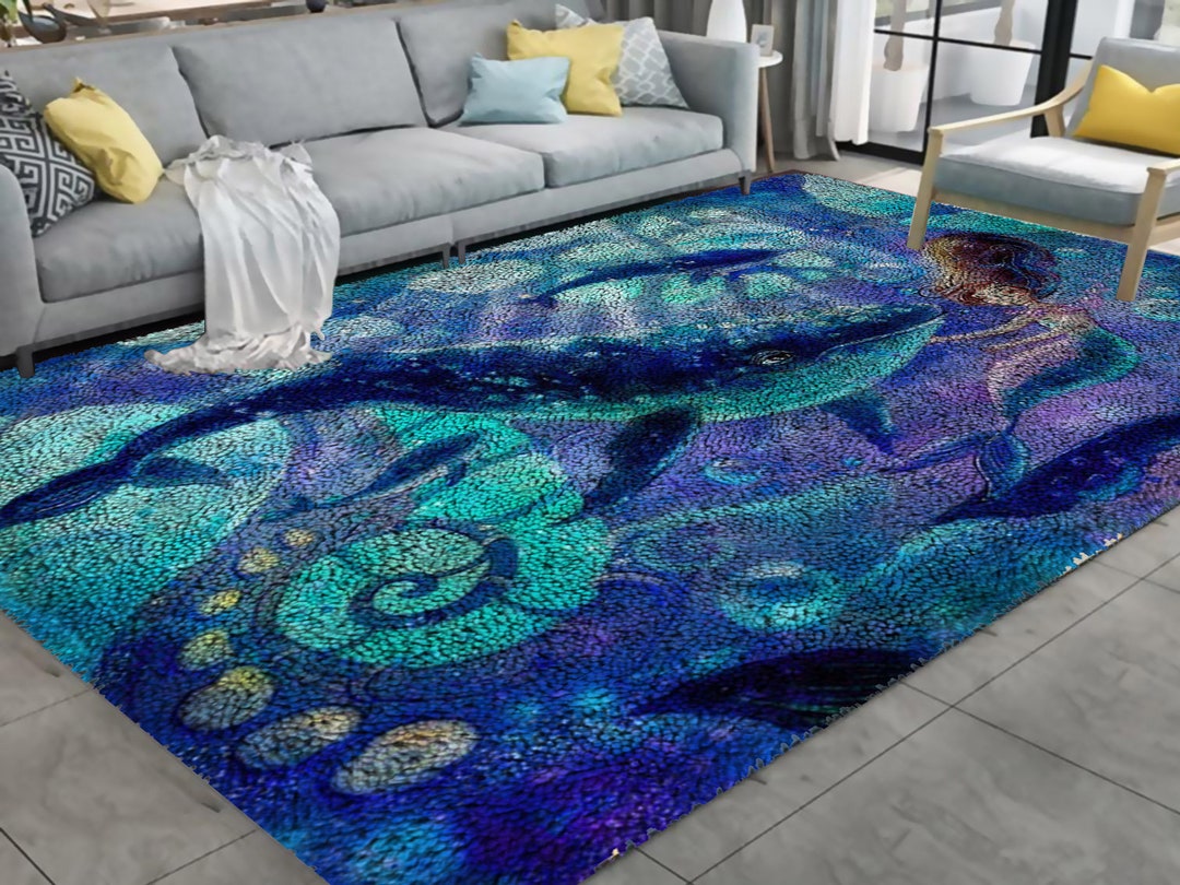 I Love Your Colorful Roses Latch Hook Rug Kits Pre-printed Canvas With ...