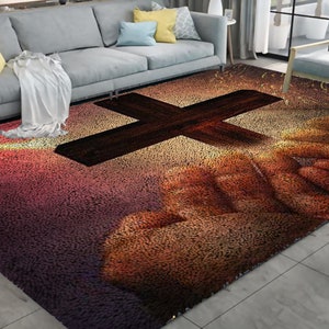 Latch Hook Rug Kits Seaside Eagle Carpet Needlework Package Latch Hook Kit DIY Latch Kits Rug for Adults/Kids Home Decor