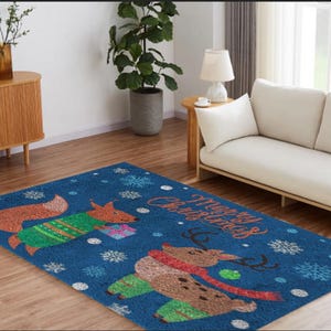 Kits de loquets de Noël pour tapis Ensemble de travaux d'aiguille pour tapis