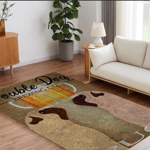 Latch Hook Kits Cartoon Animals And Beer Glasses DIY Latch Kits for Adults/Kids Home Decor