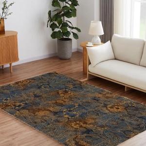 Flower Pattern Latch hook Hand-Woven Carpet Home Decoration DIY Beginner Gift Bag Adult Gift