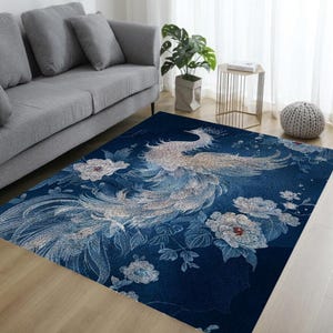 Phoenix Latch Hook Embroidery Carpet Do It Yourself Tapestry Kits For Needlework Home Decor