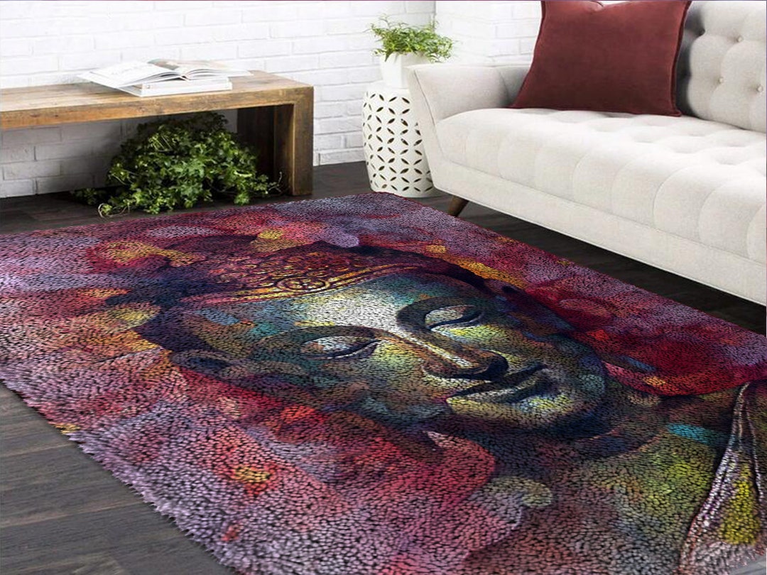 Figure of the Buddha Latch Hook Rug Kits Carpet Embroidery Do It ...