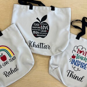 Personalisierte Lehrertasche Lehrer Geschenk