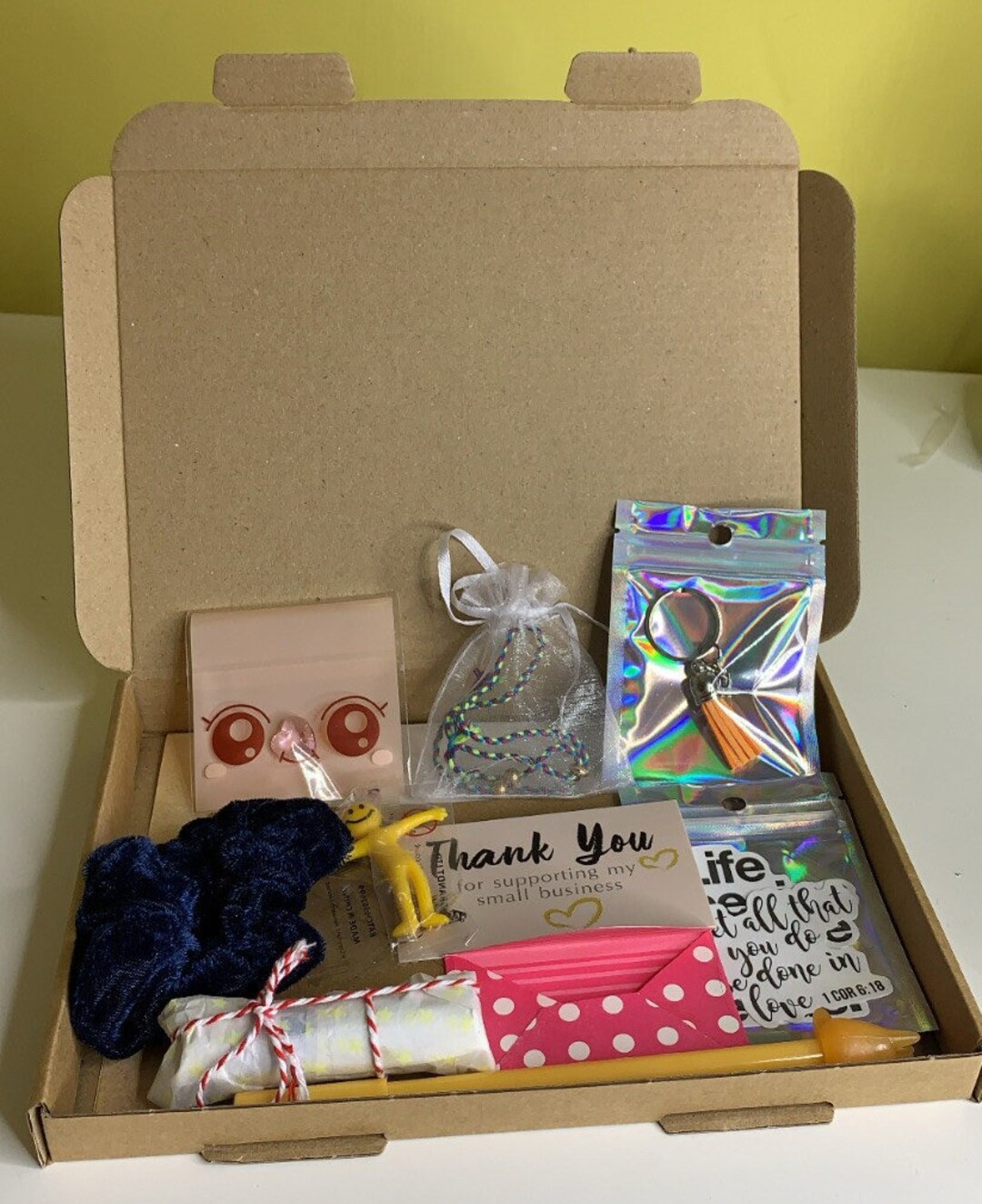 The Moody Black Cat Mental Health Box Etsy UK