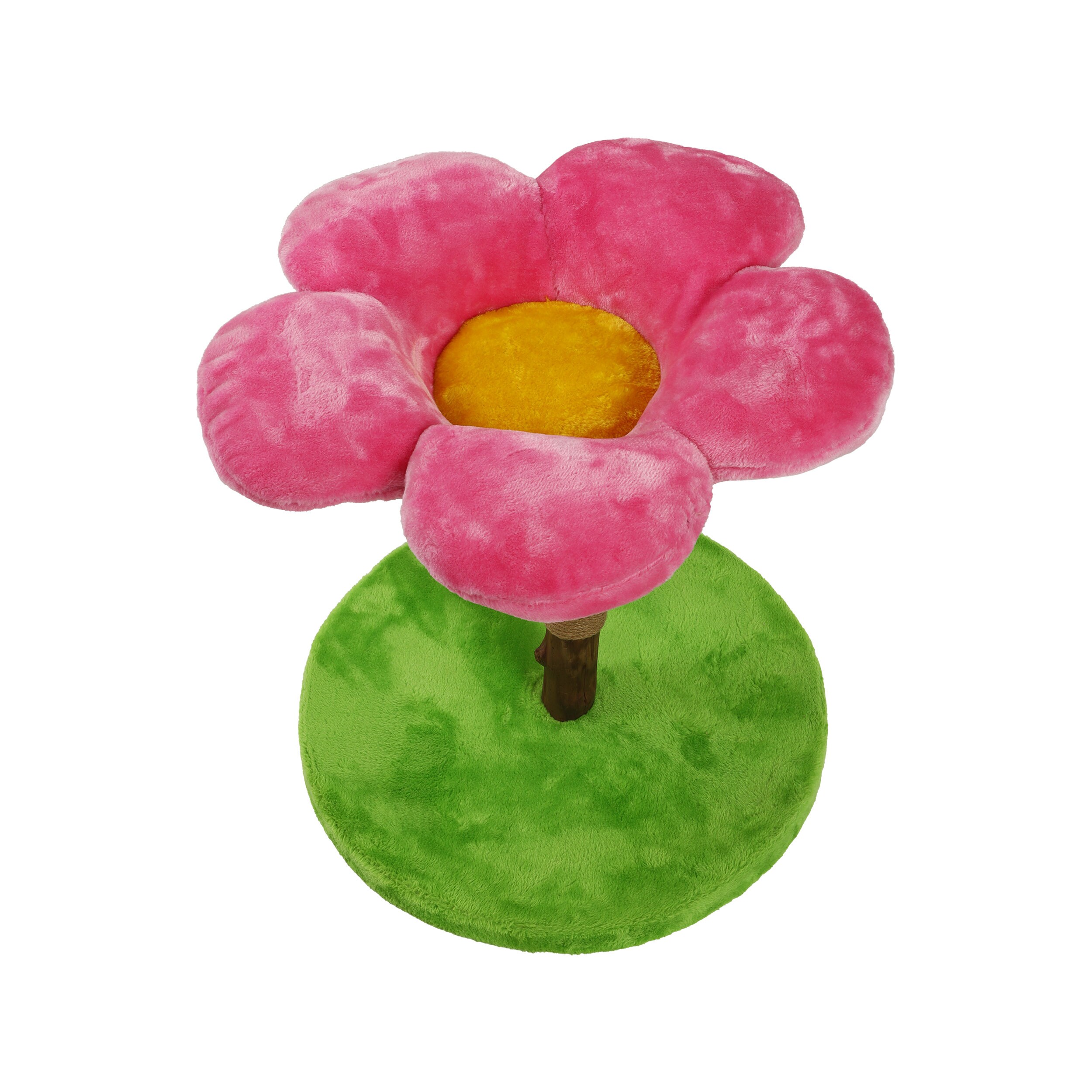 Wood Floral Cat Tree Wooden Cat Tower Natural Cat Tree Cat Etsy