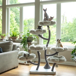 Cat Tower Etsy