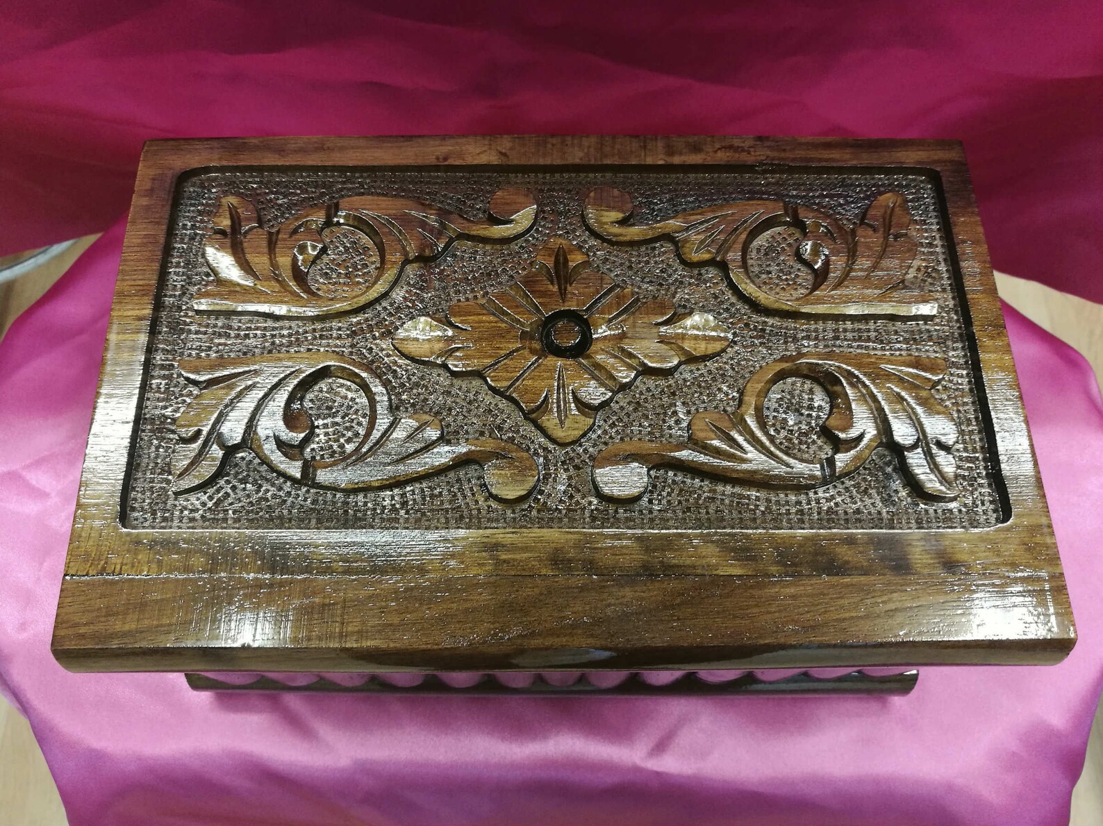 Large puzzle box for adults secret lock box carved puzzle Etsy