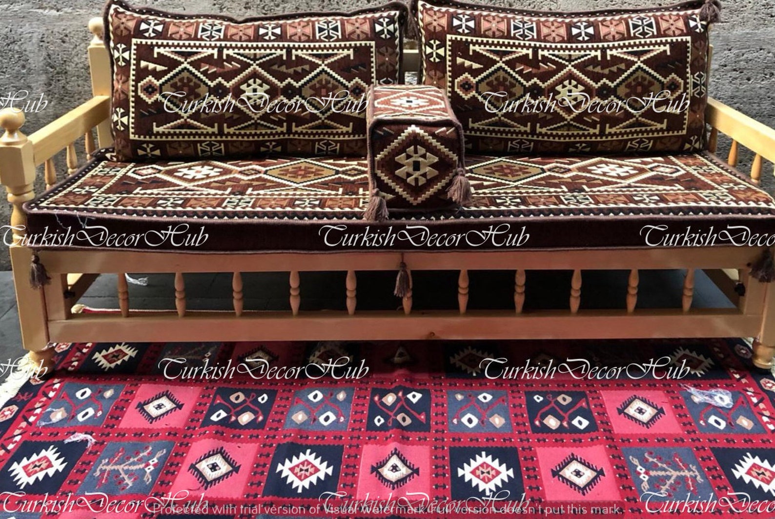 Turkish Sofa / Majlis Arabic Sofa Oriental Set Majlis Etsy