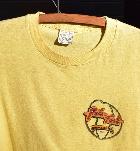 Vintage 1983 Peter Tosh Mama Africa World Tour Con