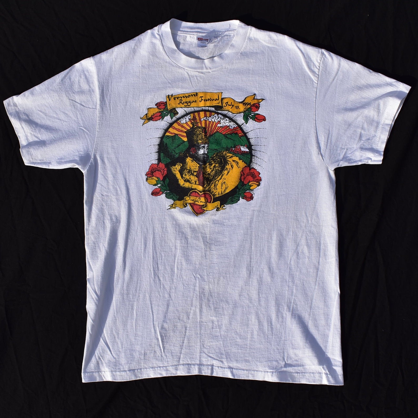 Vintage 1996 Vermont Reggae Festival T shirt | Etsy