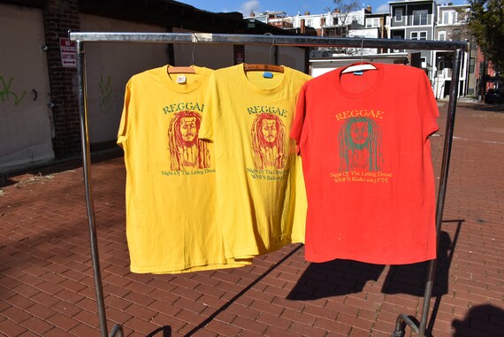 Vintage 1980s Reggae "Night of the Living Dead" T
