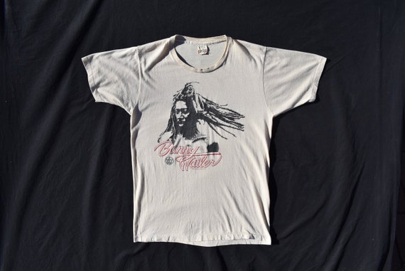 Vintage 1980s Bunny Wailer T shirt