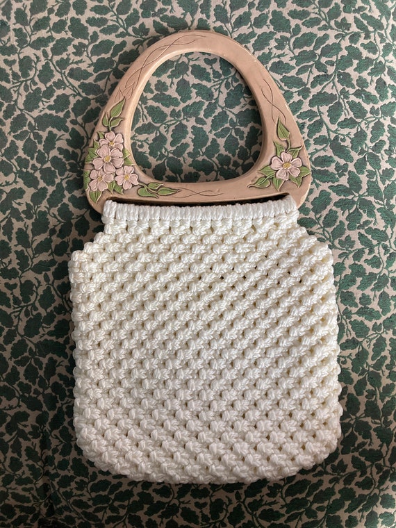 Vintage Crochet Handbag