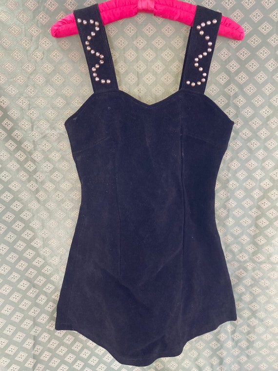 Vintage Leather Dress - image 1