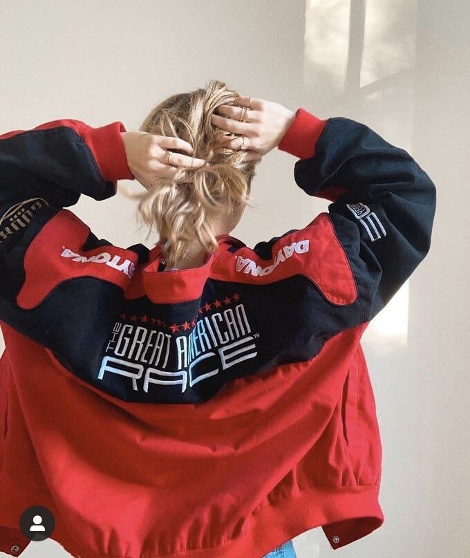 Red Nascar Racer Jacket - Etsy