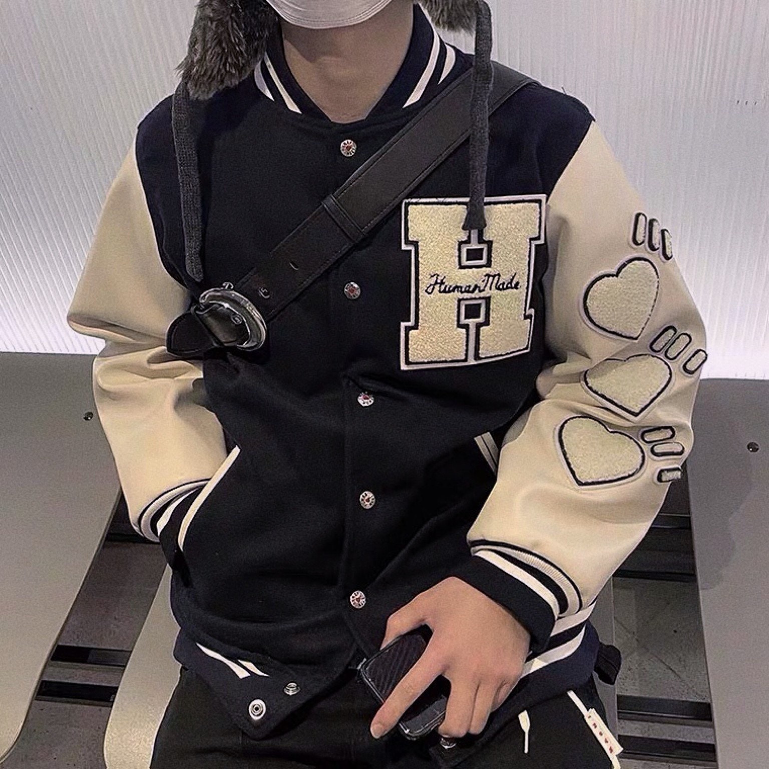 HUMAN MADE VARSITY JACKET