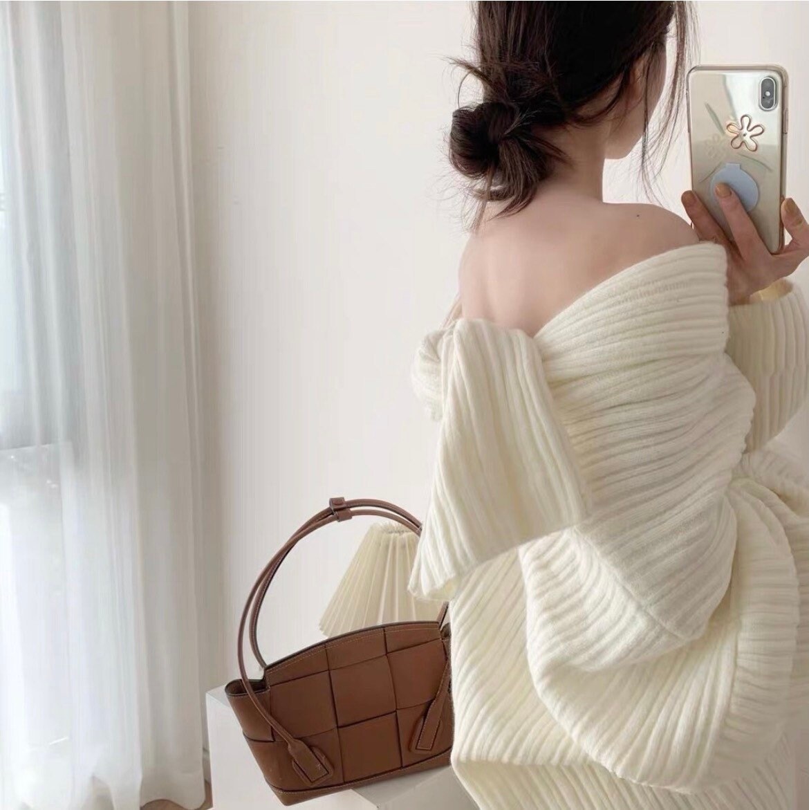 One Shoulder Sweater - Etsy
