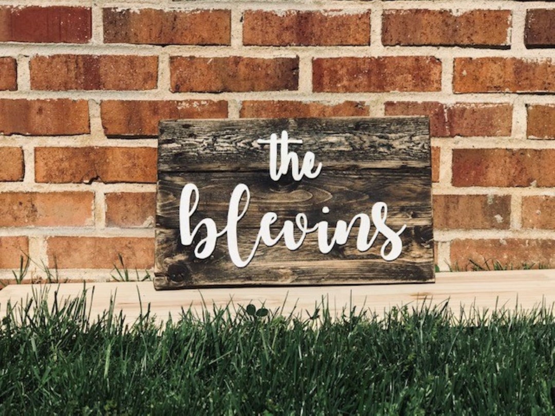 Personalized Name Sign - Etsy