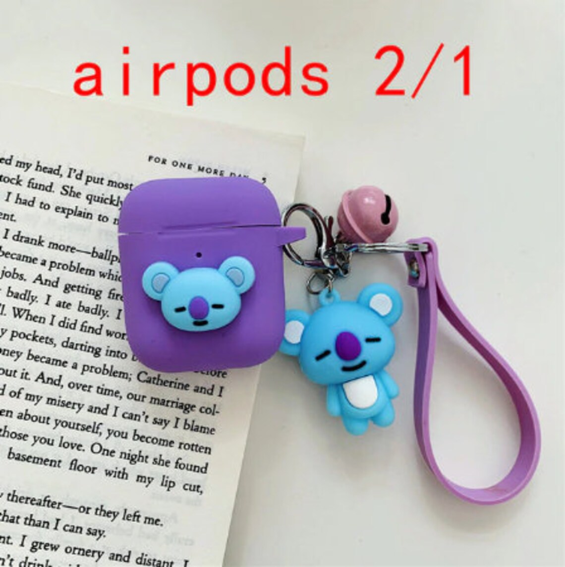 BTS Airpod Case Cover For AirPods Pro 2 1 Case Cartoon Bear Etsy