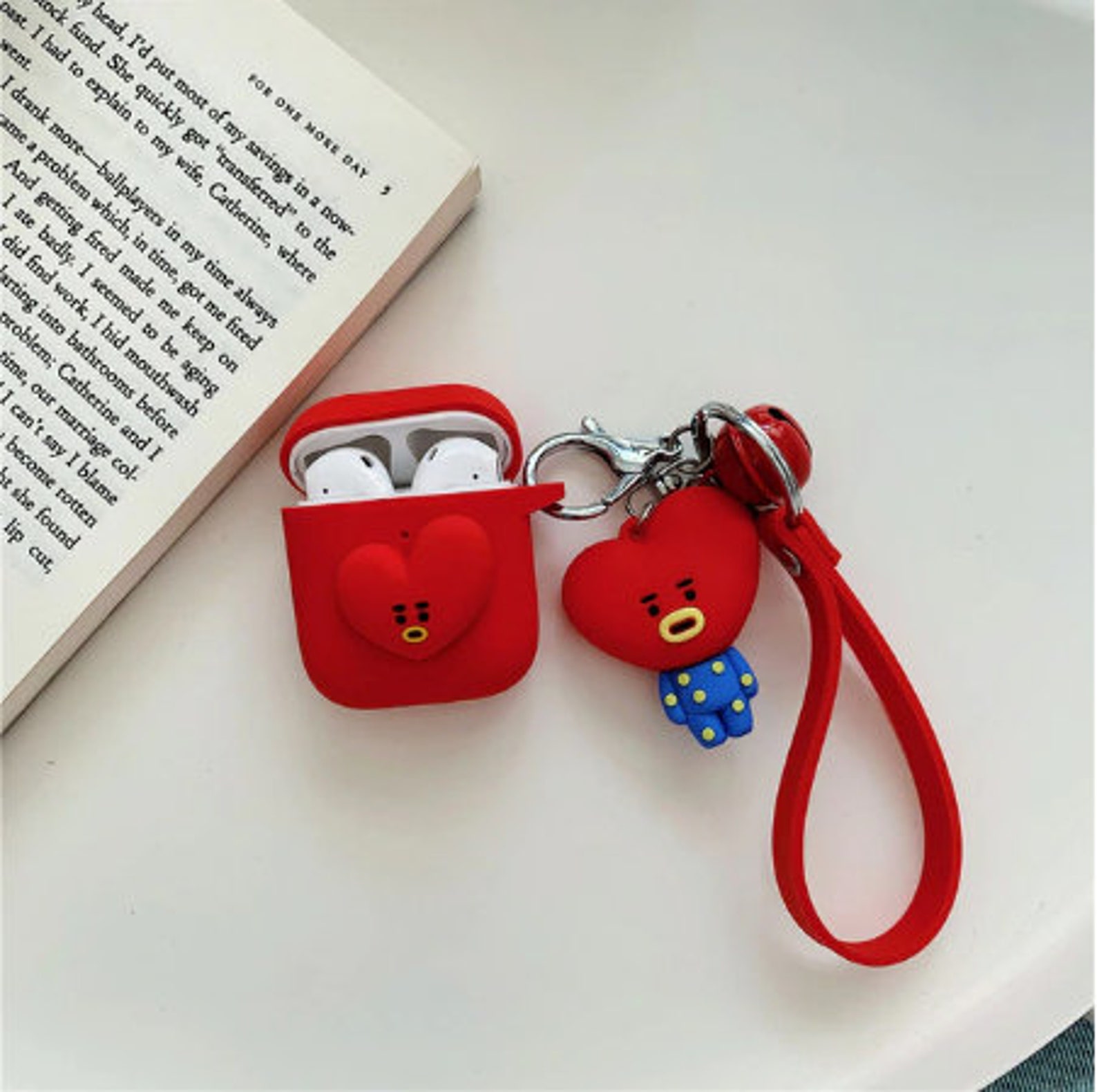 BTS Airpod Case Cover For AirPods Pro 2 1 Case Cartoon Bear Etsy