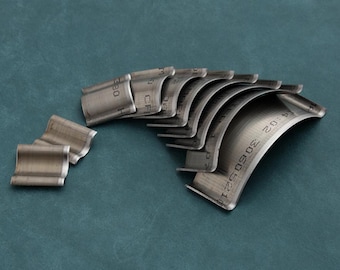 Leather Corner Punch Tool: 1/4 Round Cutter - Multiple Sizes
