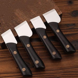 Leather Skiving Knife Cutting Thinning Beveler Tool Edge Bevelers Sharp Blades Leather Tools DIY