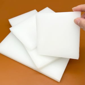 Tablero de placa de plástico para protección de cortador de punzón / Almohadilla de golpeo de corte Tablero de esteras para herramientas de perforación de agujeros de estampado