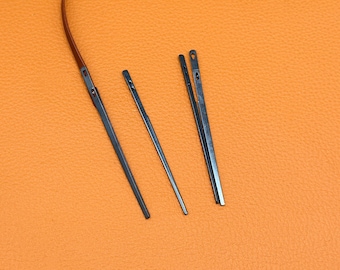 Leather Lacing Needle | Leather Cord Stitching Tool | DIY Handmade Leathercraft Supply | American & Japanese Style