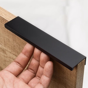 Black Invisible Handle,Concealed Long Pull,Sliding Door Handle,Modern Pull,Drawer Pulls,Cabinets Pulls,Extended Wardrobe Pull,Long Handles