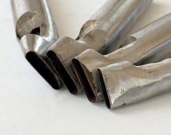 Herramienta de perforación de cuero de 4 mm: Perforadora de acero de boca plana