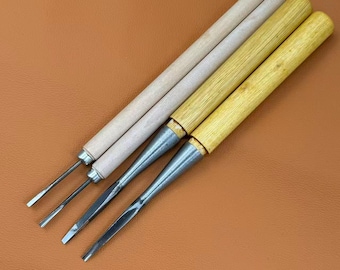Hand Forged Mini Wood Carving Chisel Set