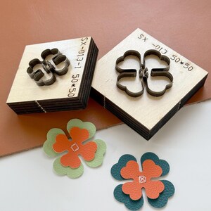 Four-Leaf Clover Punch/Cutting Die Cut Mold,Handmade Cutters: DIY Craft Tool