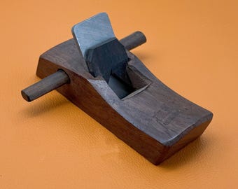 Hand Black Walnut Woodwork Plane for Making Furniture Grooving, Polishing, Inlay Work