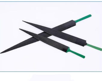 Wood carving tools: Furniture carving file, hardened double-sided fine teeth