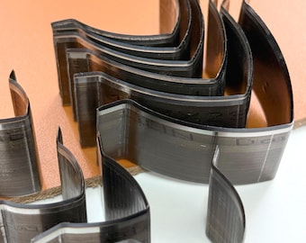 Leather Strap Corner Cutter Set: DIY Leather Tools (10 PCS)
