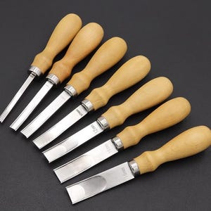 Biseladora de bordes de cuero: cuchillo de adelgazamiento, raspador ancho - Herramienta para marroquinería
