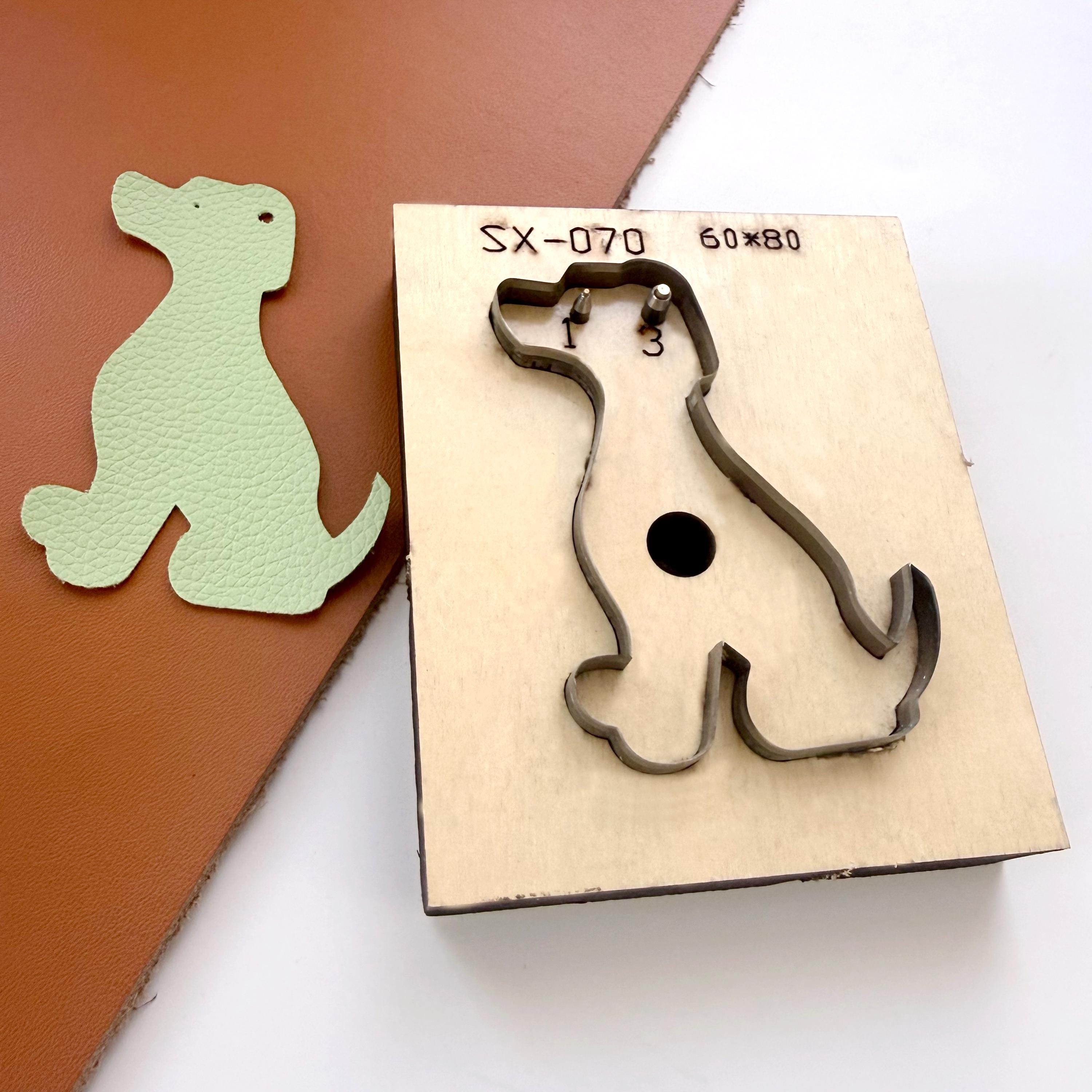 Customizable Dog Leather Cutting/punch Die: DIY Keychain/pendant