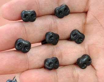 1/10/30 Pcs Square Dog Safety Nose - DIY Plush Doll, Flocked Animal Nose