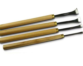 Wood Carving Tools: Manual Woodworking Sharpening Flat Carving Knife for Fine Detailing