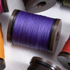 Waxed Polyester Thread: 0.4mm Round Cord for Leather Craft & Jewelry Making