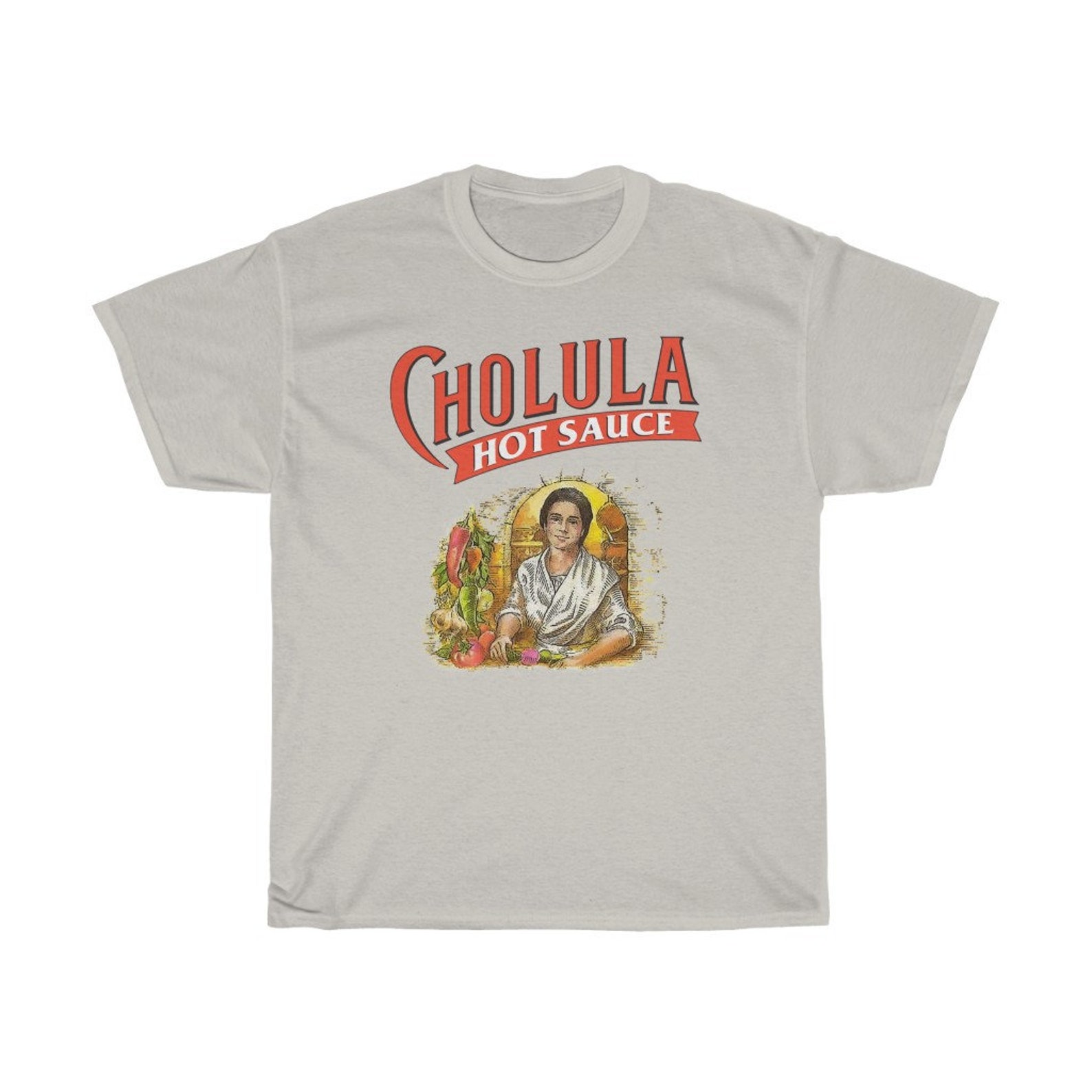 Cholula t shirt hot sauce ones cholula mexican mexico Etsy