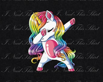 Unicorn Drawing Etsy