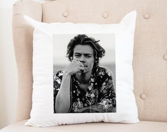 Harry Styles Personalized Valentine/'s Day Pillow With Name Customized Gift For Her Gift For Him